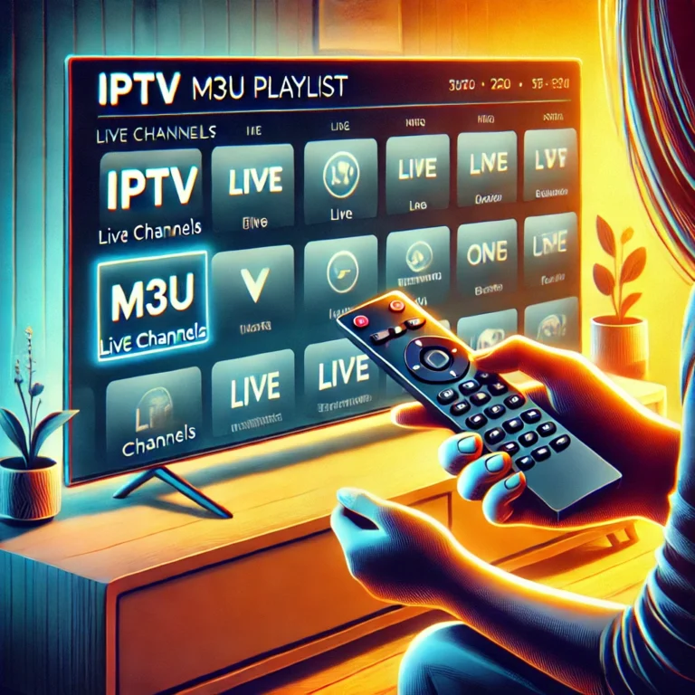 Streaming UK IPTV with M3U Playlist on Smart TV – FLIXUS UK