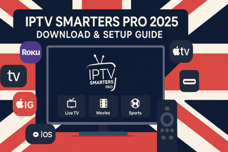 IPTV Smarters Pro 2025 – Download and Setup Guide for Roku, Firestick, Apple TV, Smart TV, MAG Box, Android and iOS