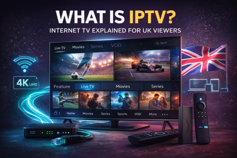 what is iptv - IPTV streaming explained for UK viewers on smart TV